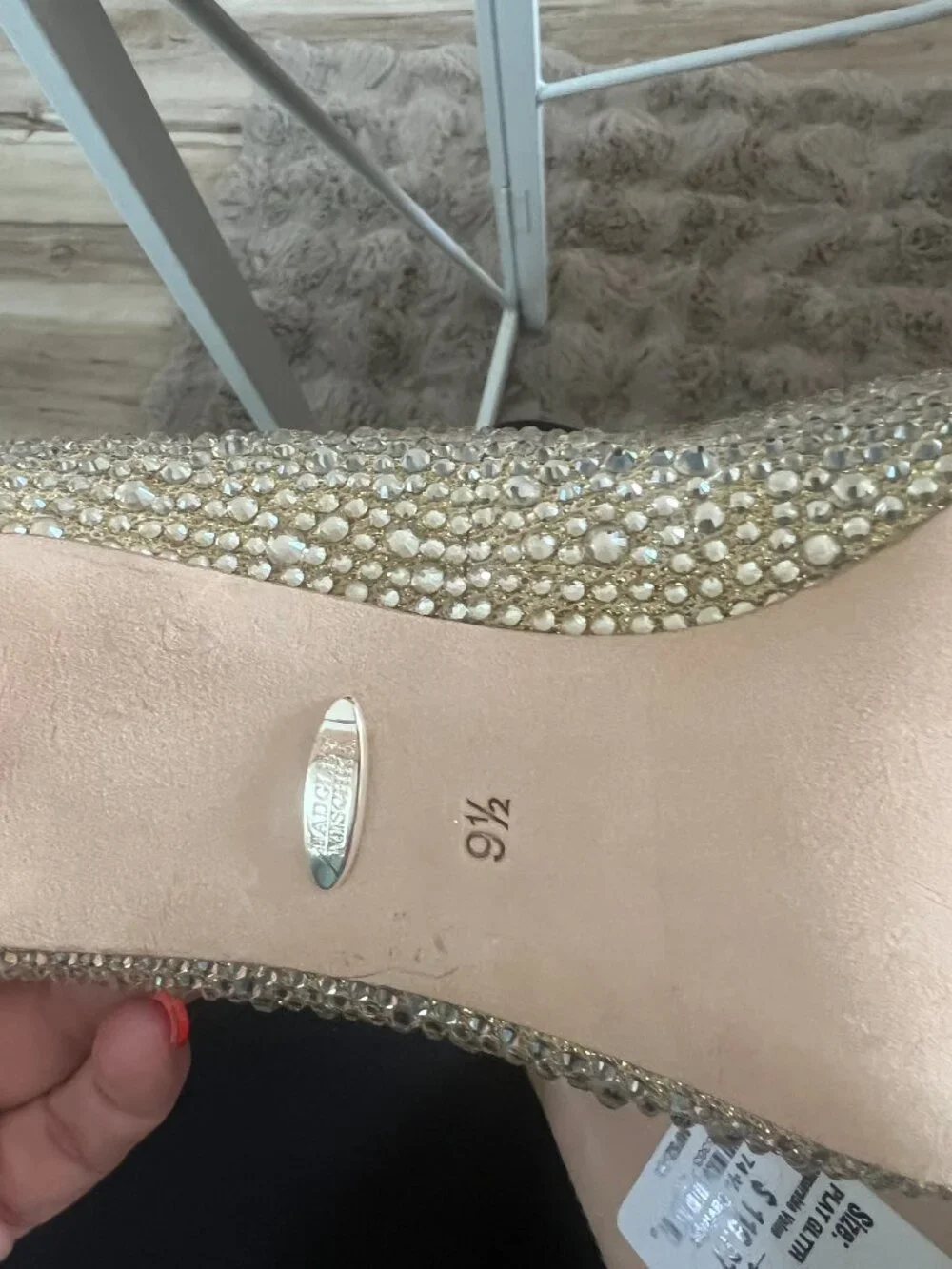 Badgley Mischka Crystal Brand New Pump